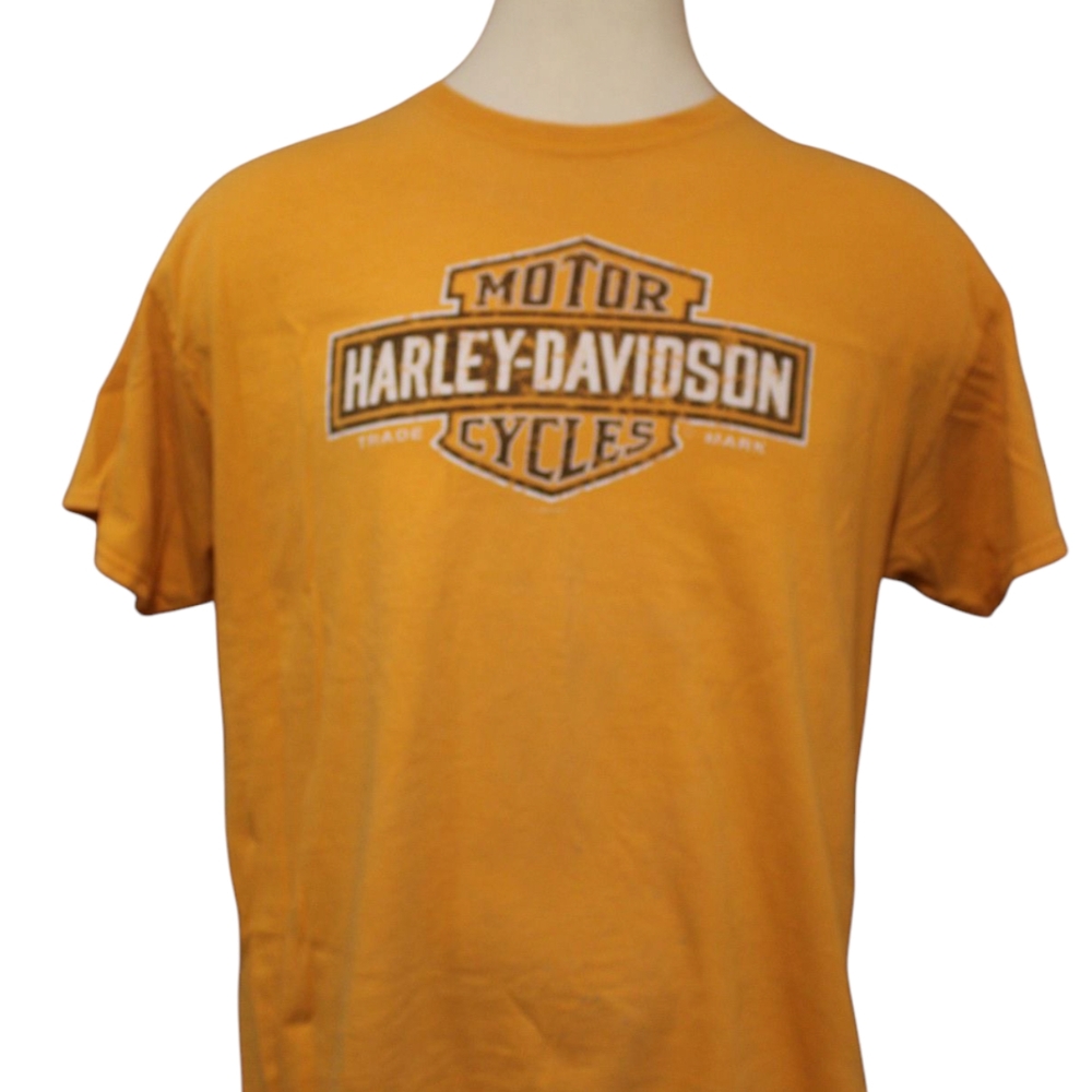 Harley-Davidson Orange Short Sleeve Tee